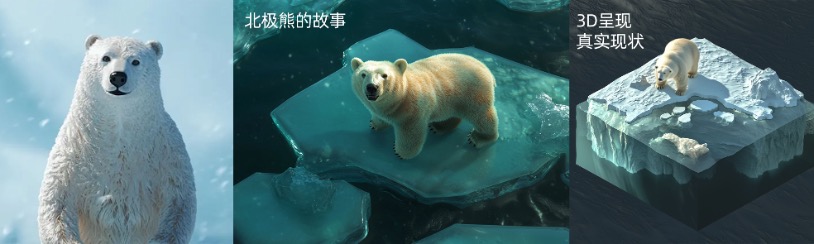 3d北极熊的故事 